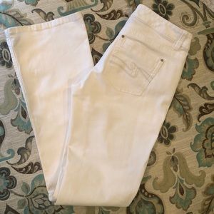 White House Black Market White Jeans
